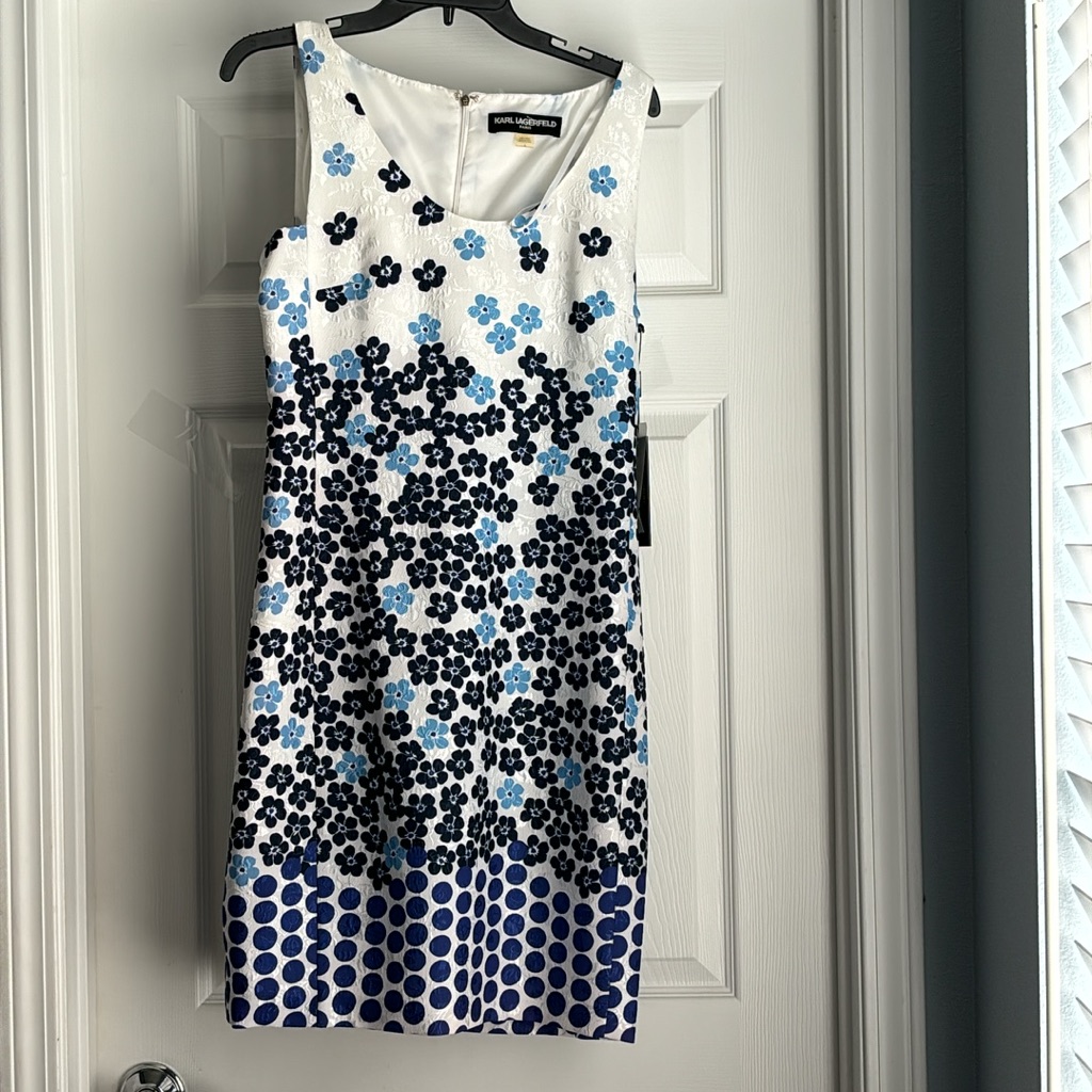 Karl Lagerfeld Sheat Dress Dress Nwt